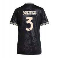 Juventus Gleison Bremer #3 Tretí Ženy futbalový dres 2025-26 Krátky Rukáv